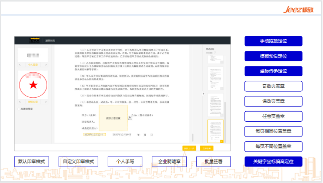 多种用章方式